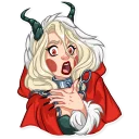 Sticker from Lady Krampus
