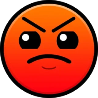 Sticker from Geometry dash