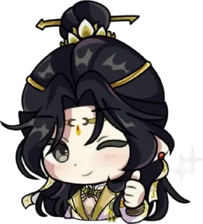 👍 emoji благословление небожителей/tgc Telegram sticker 10 of 59