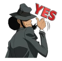 Sticker from Lupin III