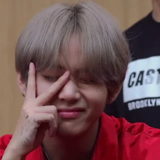 🌟 emoji taehyung × @crazyguychannel Telegram sticker 14 of 26