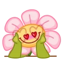 😍 emoji Live Flowers Telegram sticker 11 of 21