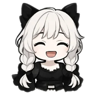 Sticker from Kitty girl ai stickers