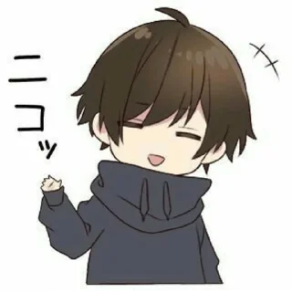 👋 emoji Menhera Kun 🗿✨ Telegram sticker 14 of 16
