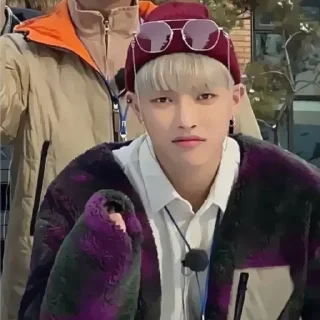 🍦 emoji ⌕ ▸ hongjoong ࣪ ‌fr.  @expressmoonst ᵎ ˖࣪ Telegram sticker 14 of 100