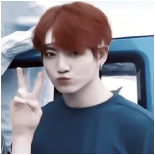 🤍 emoji Jungkook Telegram sticker 7 of 26