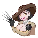 👋 emoji Lady Dimitrescu Telegram sticker 5 of 20