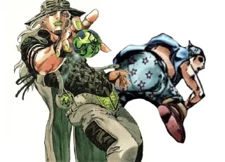 Sticker from Gyro Zeppeli