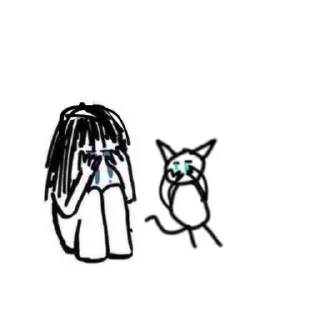 🖤 emoji Cats🌷 Telegram sticker 19 of 47