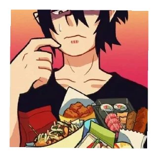 🍽️ emoji Тамаки Telegram sticker 19 of 60