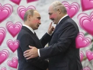 ❤️ emoji путин і лукашенко by @l0zhzdak Telegram sticker 14 of 19