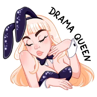 👸 emoji Каталина Блэк Telegram sticker 22 of 48