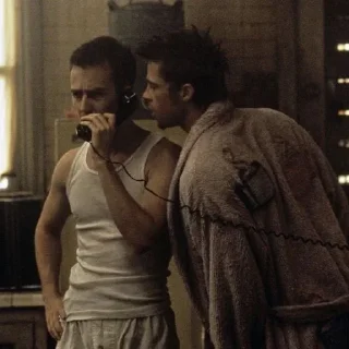 Sticker from Fight club