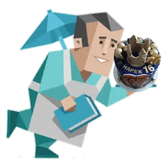 Sticker from Торт тортик