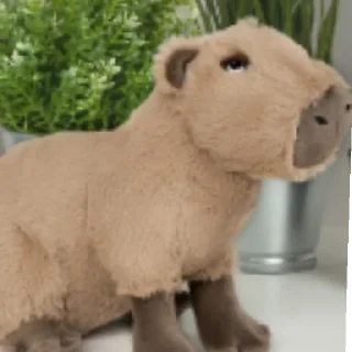 😑 emoji Capybara Telegram sticker 5 of 11
