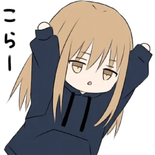 👻 emoji Hoodiegirl @Yato18K Telegram sticker 12 of 78