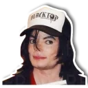 Sticker from Michael Jackson