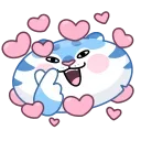 🥰 emoji Амур (@TgSticker) Telegram sticker 10 of 48