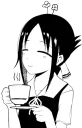 ☕️ emoji Kaguya-sama Telegram sticker 11 of 75
