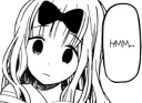 🤔 emoji Kaguya-sama Telegram sticker 20 of 75