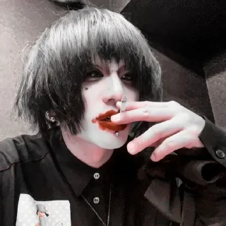 😶 emoji mina vkei fan Telegram sticker 9 of 45