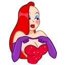 ☺️ emoji Jessica Rabbit Telegram sticker 22 of 26