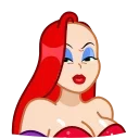 😑 emoji Jessica Rabbit Telegram sticker 14 of 26