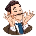 👌 emoji Such a Gentleman Telegram sticker 7 of 30