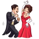 🕺 emoji Such a Gentleman Telegram sticker 18 of 30