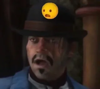 😧 emoji Rdr2 ➡️ @Ctikerubot Telegram sticker 22 of 42