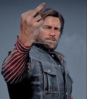 🖕 emoji Rdr2 ➡️ @Ctikerubot Telegram sticker 13 of 42
