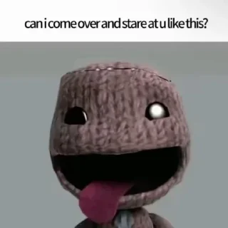 🌟 emoji i love you sackboy | @pot4tt Telegram sticker 14 of 120
