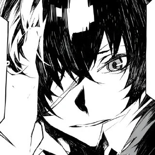 Sticker from Osamu Dazai || Beast ≈ @wujsed