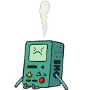 😵 emoji Adventure Time Telegram sticker 18 of 24