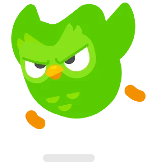 🏃‍♀ emoji Duolingo Telegram sticker 12 of 83