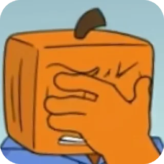 🤦 emoji ОККОРЗ и МЭНДИ Telegram sticker 7 of 51