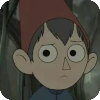 Sticker from Over the garden wall