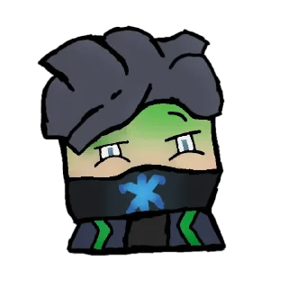 🤢 emoji PIN Blockman go | @xKris_STK Telegram sticker 11 of 41