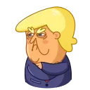 😠 emoji Trump Telegram sticker 6 of 20