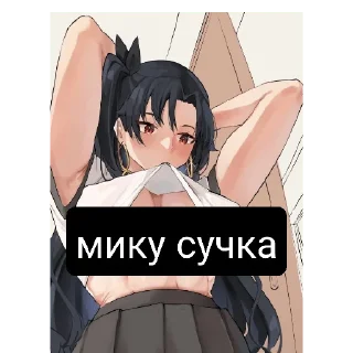 Sticker from Мику параша