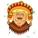 🕺 emoji Trump Telegram sticker 8 of 20