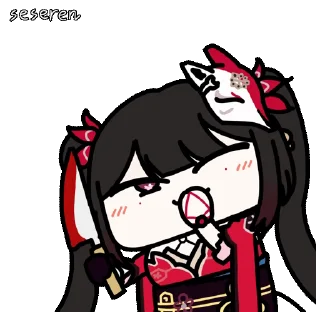 😏 emoji silly hsr gifs :: @futasticker Telegram sticker 20 of 106