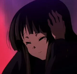 😥 emoji k-on Telegram sticker 11 of 27