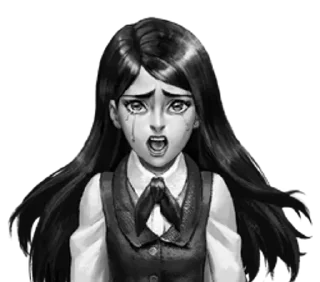 😭 emoji Персонажи / @Stick4GramProjects Telegram sticker 11 of 117