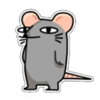 🐀 emoji Крис Telegram sticker 14 of 47