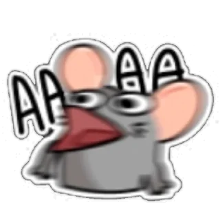 🐀 emoji Крис Telegram sticker 17 of 47