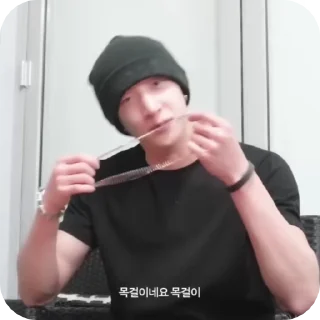 🐺 emoji Bangchan @mum_yuqi00 @mieliexx Telegram sticker 5 of 10