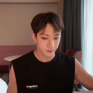Sticker from [🖤] bangchan — moon.