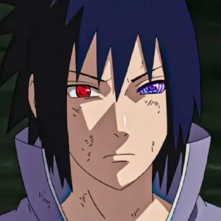 😠 emoji Sasuke Uchiha Telegram sticker 19 of 49