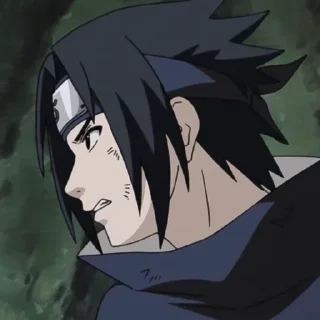😤 emoji Sasuke Uchiha Telegram sticker 8 of 49